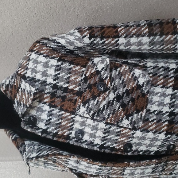 Vero moda houndstooth shacket - Picture 3 of 4